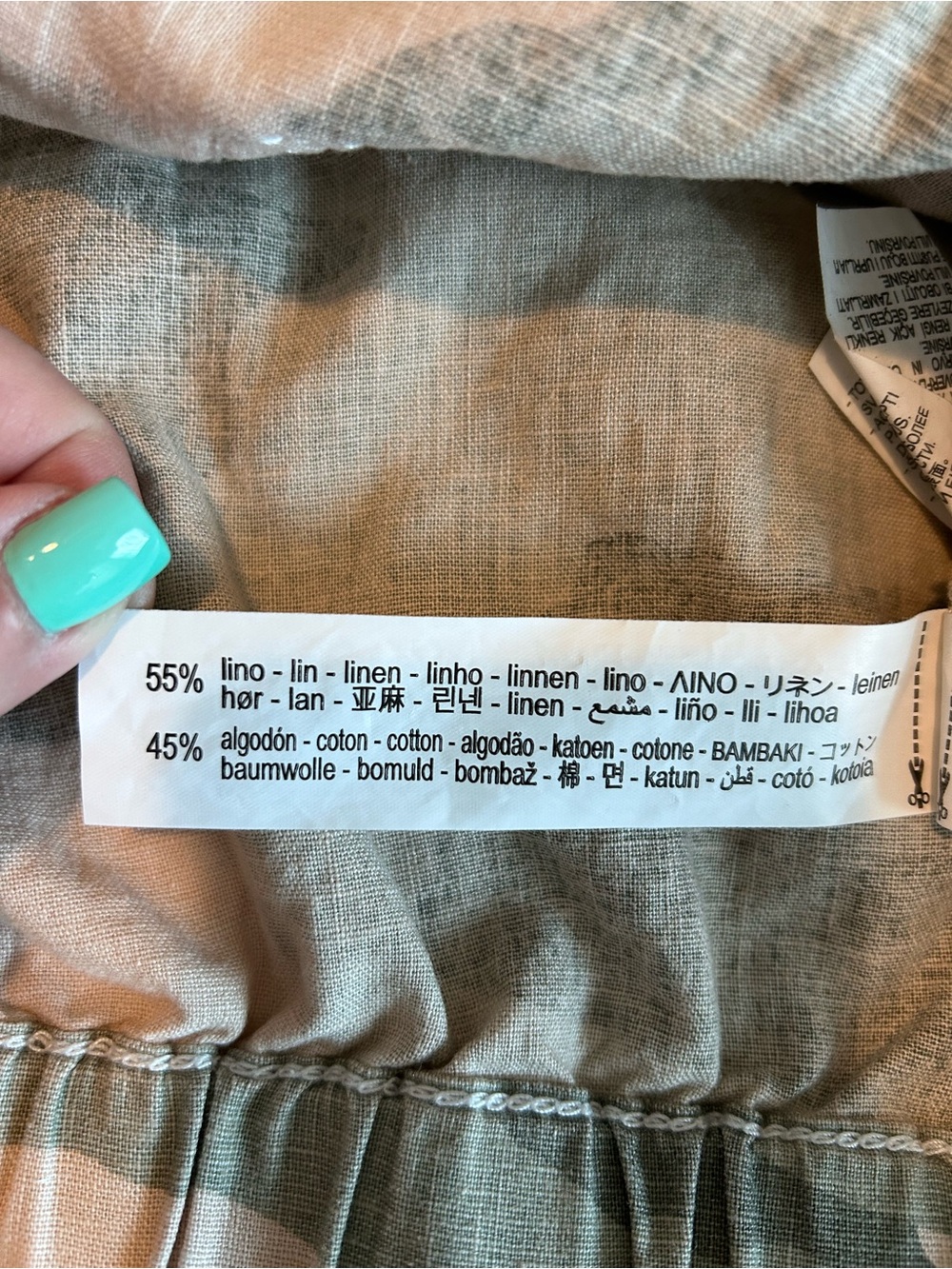 ZARA Linen Cropped Jacket - Picture 11 of 11